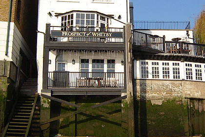 ProspectOfWhitby Photo of the Prospect of Whitby from the River Thames