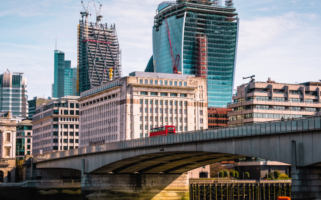A photo from the Bridges of London self guided walk Bridge to Bridge by Beyond the Map London depicting London Bridge connects the City of London to the London suburb of Southwark.