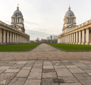 Old Royal Navel College on the Greenwich self guided Tavern Tour in London