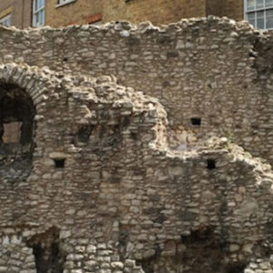 Remains of Roman wall in London