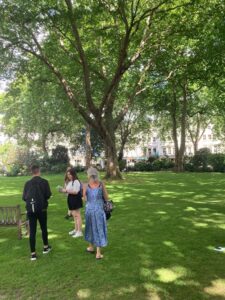 London garden square